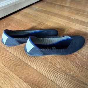 Rothy’s The Flat Retired Citron Ribbon Stripe